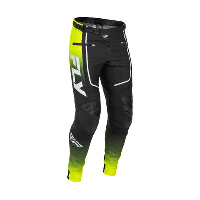 Fly Racing Rayce BMX Race Pants-Lime/Black/White