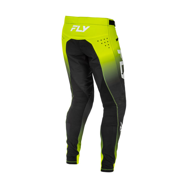 Fly Racing Rayce BMX Race Pants-Lime/Black/White - 2