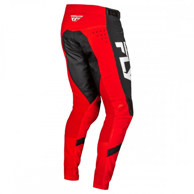 Fly Racing Rayce BMX Race Pants-Red/Black/White - 3