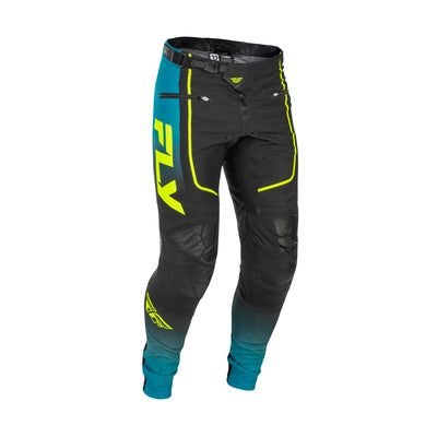 Fly Racing Rayce BMX Race Pants-Teal/Black/Lime