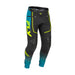 Fly Racing Rayce BMX Race Pants-Teal/Black/Lime - 1