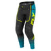 Fly Racing Rayce BMX Race Pants-Teal/Black/Lime - 2
