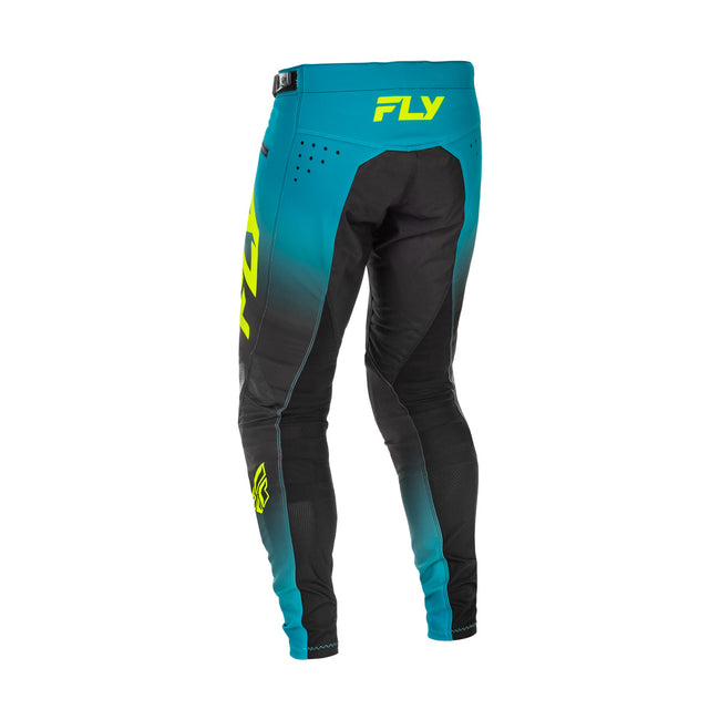 Fly Racing Rayce BMX Race Pants-Teal/Black/Lime - 3