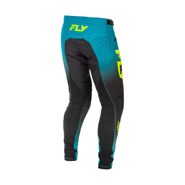 Fly Racing Rayce BMX Race Pants-Teal/Black/Lime - 4