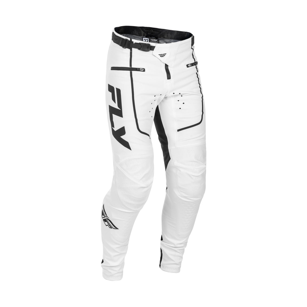 Fly Racing Rayce BMXレースパンツ Fly Racing Rayce BMX Race Pants-White/Black – J&R Bicycles, Inc.