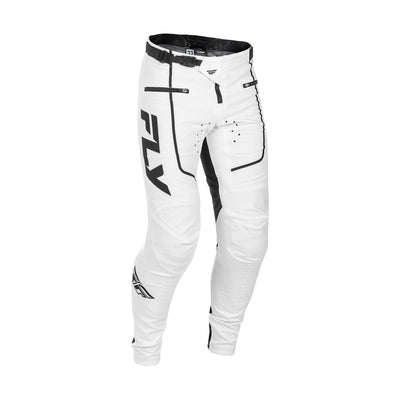 Fly Racing Rayce BMX Race Pants-White/Black