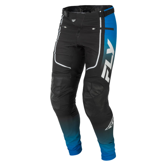 Fly Racing Rayce BMX Race Pants-Blue/Black/White - 4