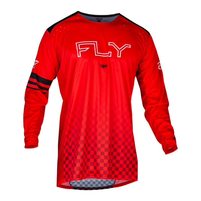 Fly Racing Rayce BMX Race Jersey-Red - 1