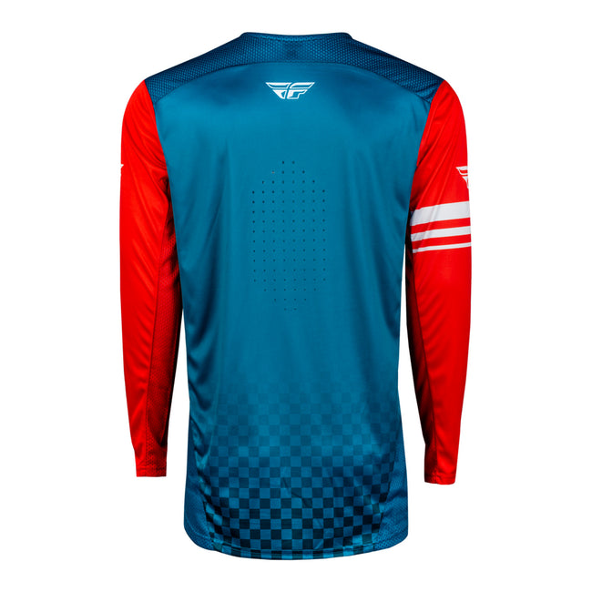 Fly Racing Rayce BMX Race Jersey-Red/White/Blue - 2