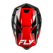 Fly Racing Rayce Repeat BMX Race Helmet-Black/Red - 3