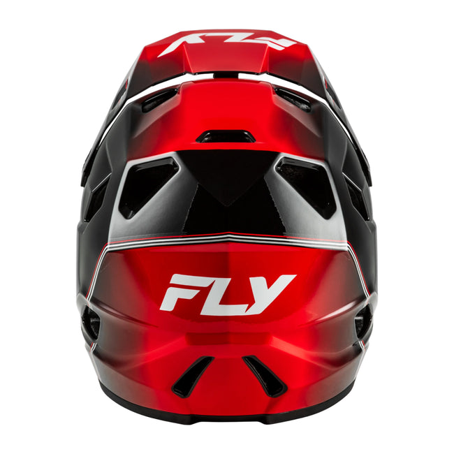 Fly Racing Rayce Repeat BMX Race Helmet-Black/Red - 4