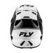 Fly Racing Rayce Repeat BMX Race Helmet-Black/White - 3