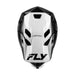 Fly Racing Rayce Repeat BMX Race Helmet-Black/White - 4