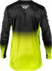 Fly Racing Rayce Sonar BMX Race Jersey-Hi-Viz/Black/White - 2