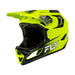Fly Racing Rayce Sonar BMX Race Helmet-Hi-Vis/Black/White - 2