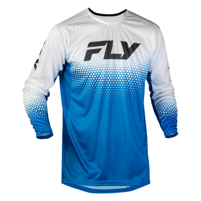 Fly Racing Rayce Sonar BMX Race Jersey-Blue/White/Black