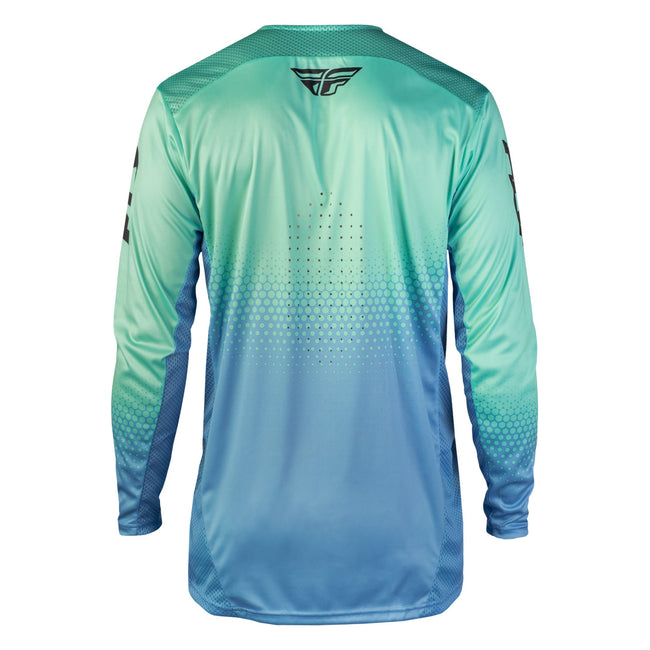 Fly Racing Rayce Sonar BMX Race Jersey-Teal/Aqua - 2