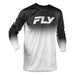 Fly Racing Rayce Sonar BMX Race Jersey-White/Black - 1