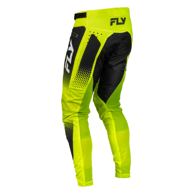 Fly Racing Rayce Sonar BMX Race Pants-Hi-Viz/Black/White - 3