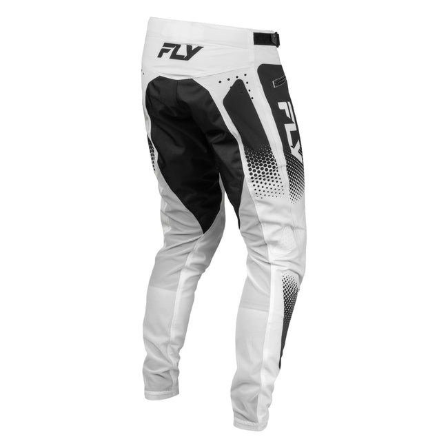 Fly Racing Rayce Sonar BMX Race Pants-White/Black - 2