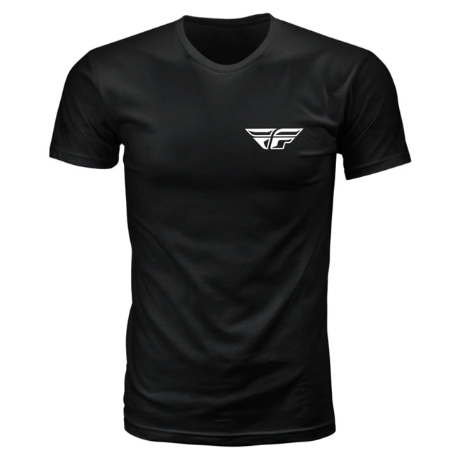 Fly Racing Staple T-Shirt-Black - 1