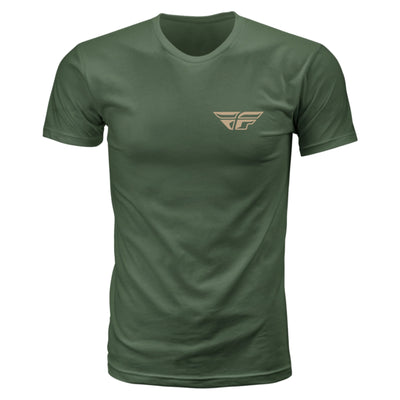 Fly Racing Staple T-Shirt-Green