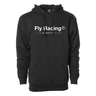 Fly Racing Trademark Hoodie-Black