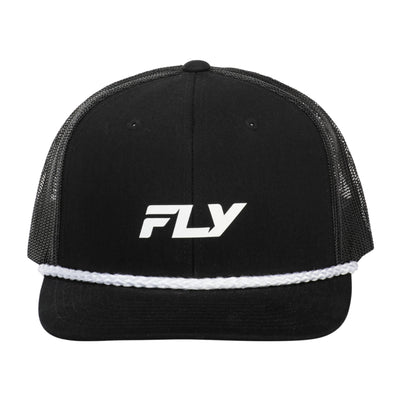 Fly Racing Trucker Snapback Hat-Black