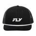 Fly Racing Trucker Snapback Hat-Black - 1
