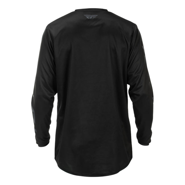 Fly Racing Universal BMX Race Jersey-Black/White - 2