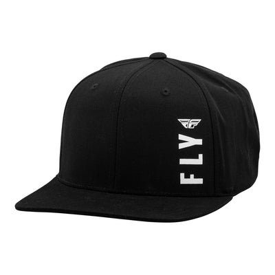 Fly Racing Vibe Snapback Hat-Black/White