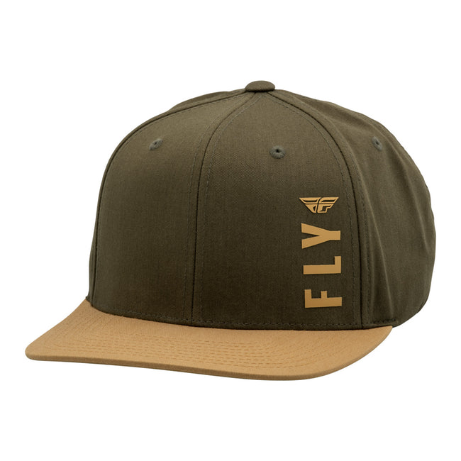 Fly Racing Vibe Snapback Hat-Olive Green/Mustard – J&R Bicycles, Inc.