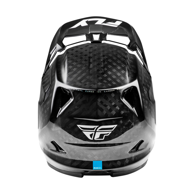 Fly Racing Werx-R Carbon BMX Race Helmet-Flow Black Carbon - 3