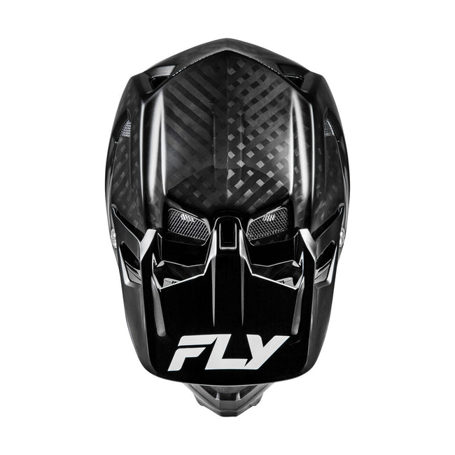 Fly Racing Werx-R Carbon BMX Race Helmet-Flow Black Carbon - 4