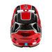 Fly Racing Werx-R Carbon BMX Race Helmet-Flow Black Carbon/Red - 3