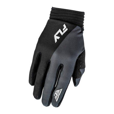 Fly Racing Women's F-16 BMX Race Gloves-Grey/Black/White