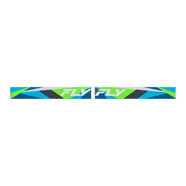 Fly Racing Zone Elite Retro Goggles-Green w/Iridescent Green Mirror Lens - 2