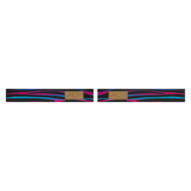 Fly Racing Zone Elite Stripe Goggles-Multi w/Magenta Mirror/Blue Lens - 2