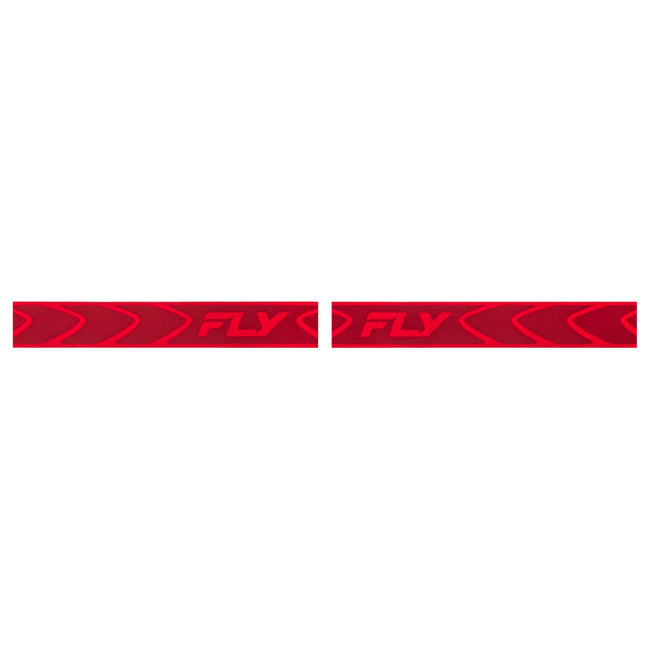 Fly Racing Zone Goggles-Red/Crimson W/Red Mirror/Smoke Lens - 2