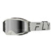 Fly Racing Zone Pro Goggle-Grey with Grey Mirror/Smoke Lens - 1