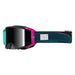 Fly Racing Zone Pro Wave Goggles-Black/Purple w/Black Mirror Smoke Lens - 1