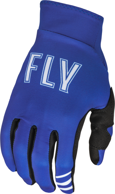 Fly Racing Pro Lite BMX Race Gloves-Blue/White