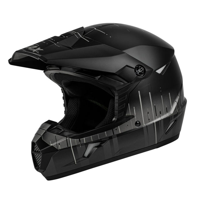 GMAX MX-46 Frequency BMX Race Helmet-Matte Black/Grey - 1