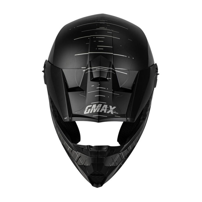 GMAX MX-46 Frequency BMX Race Helmet-Matte Black-Grey – J&R Bicycles, Inc GMAX MX-46 Frequency BMX Race Helmet-Matte Black-Grey – J&R Bicycles, Inc