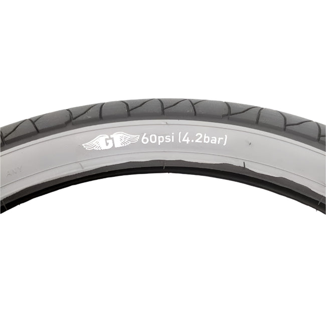 gt bicycle tires Smoothie Enhance your biking experience with the GT LP GT Pool Tire-20x2.3"-Black/Grey