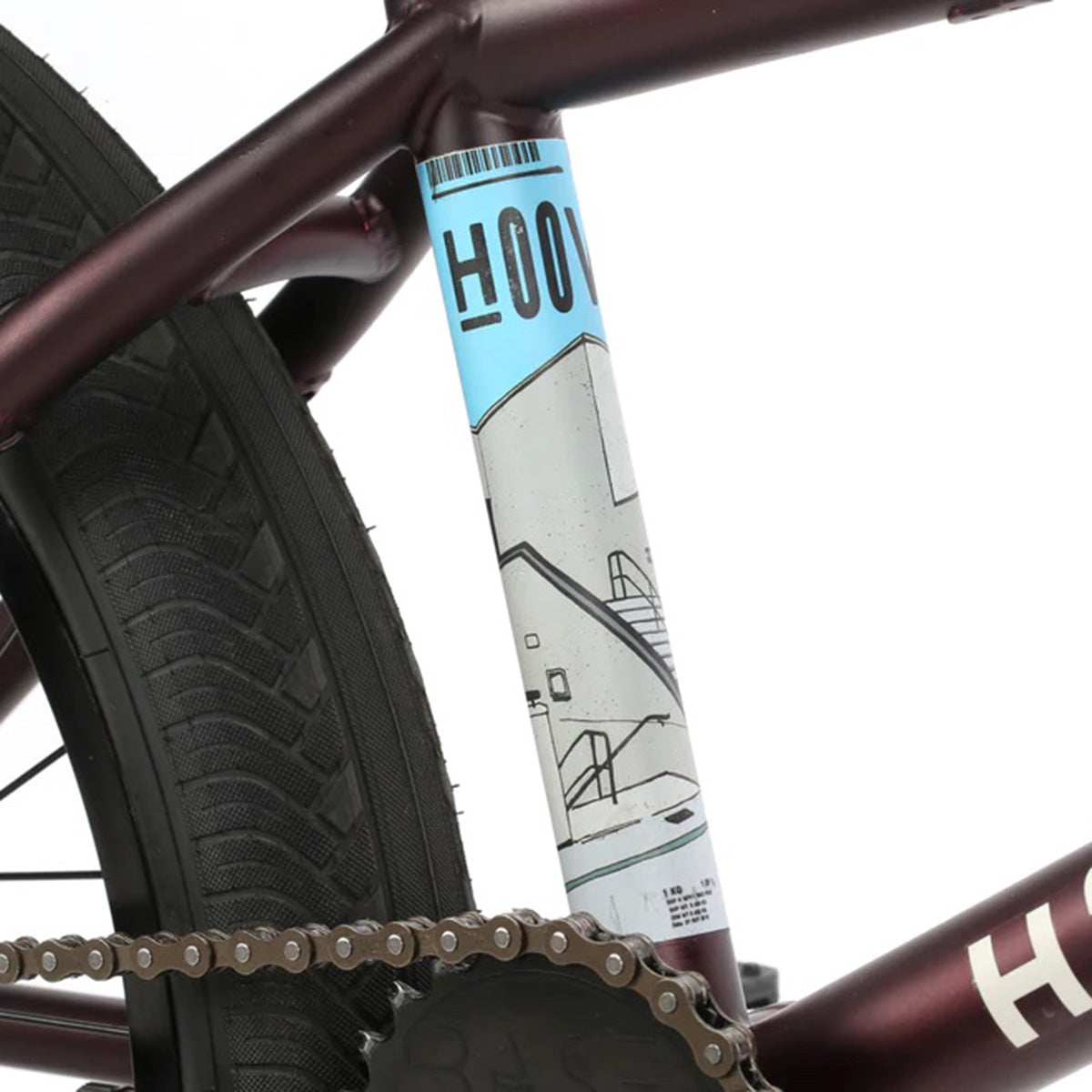 Haro Hoover 20.75in TT BMX Freestyle Bike-Vivid Merlot – J&R