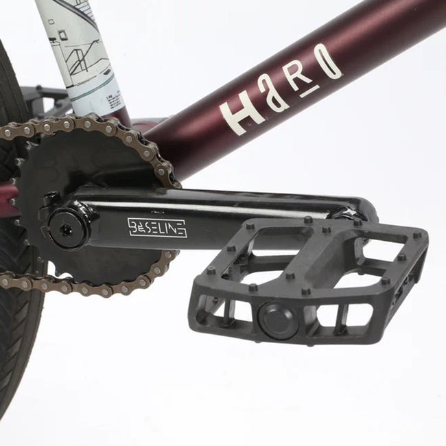 Haro Hoover 20.75&quot;TT BMX Freestyle Bike-Vivid Merlot - 8