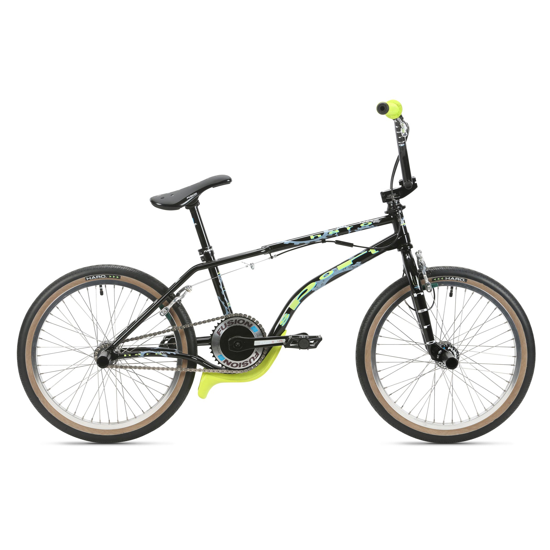 Haro Lineage Sport Bashguard 21inTT BMX Freestyle Bike-Black – J&R