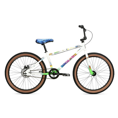 Haro Radical Rick 24" BMX Freestyle Bike-White