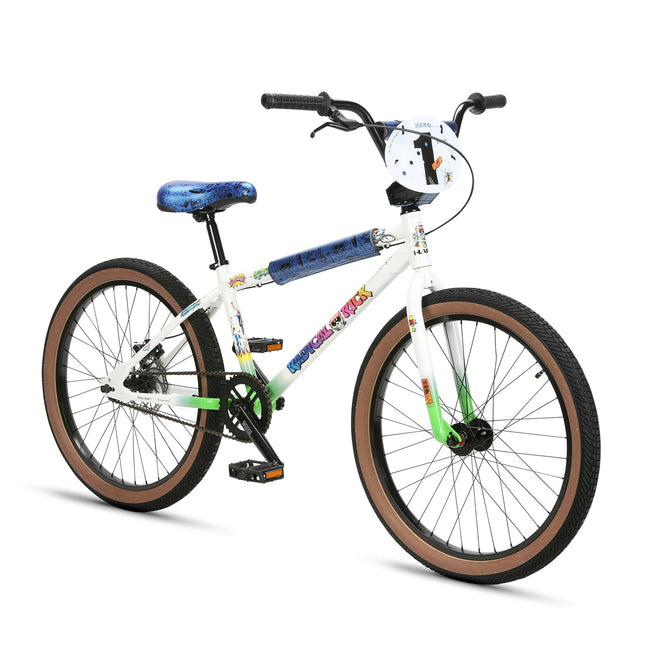 Haro Radical Rick 24in BMX Freestyle Bike-White – J&R Bicycles, Inc.